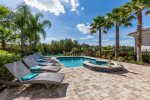Catch the Florida sun in the west facing pool.